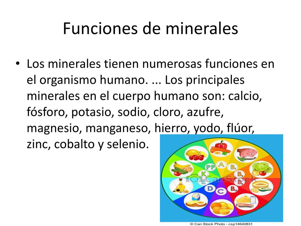 principales funciones del hierro en el organismo